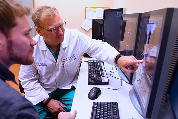 University of Florida interventional radiologists at UF Health Jacksonville