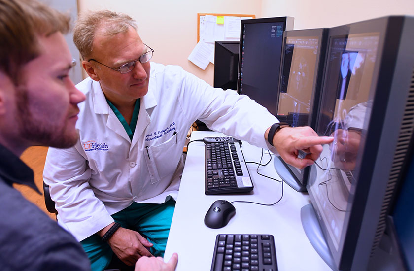 University of Florida interventional radiologists at UF Health Jacksonville